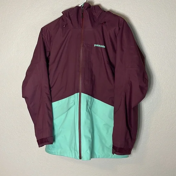 Patagonia Insulated Snowbelle Ski Snowboard Jacket in Dark Currant Size XS - Picture 6 of 15